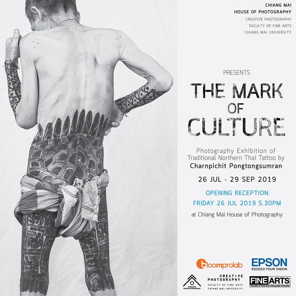 Chiang Mai, a photo exhibition tells the story of ancient Lanna tattoos, image size:960x960